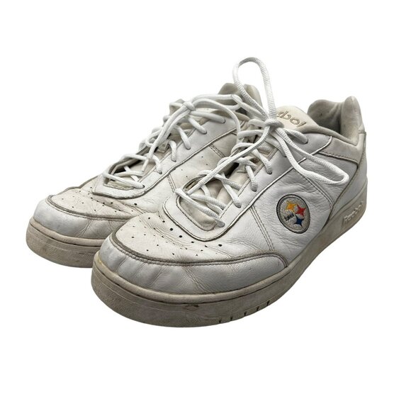 Reebok Other - Pittsburgh Steelers Reebok Men's 14 White Athletic Sneakers Shoes Logo NFL RBK